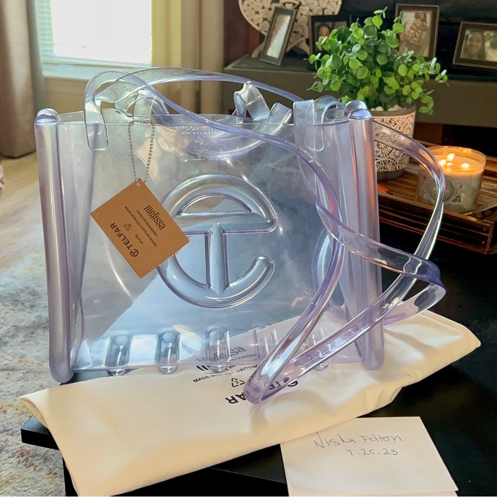 Telfar x Melissa Clear Jelly Shopper